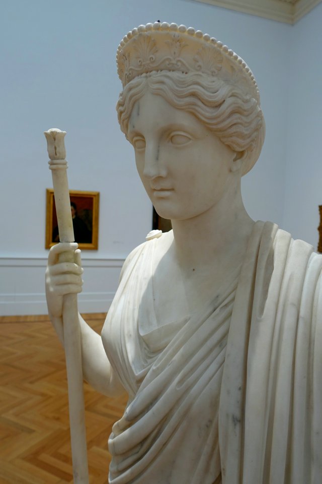 Juno by Camillo Pistrucci, c. 1840 - Galleria nazionale d'arte moderna - Rome, Italy - DSC05369