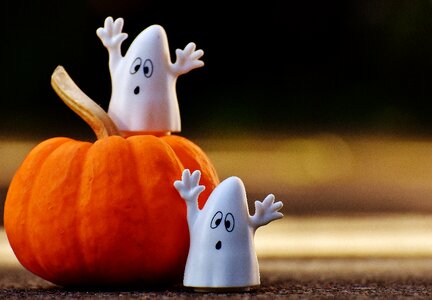 Happy halloween ghost autumn