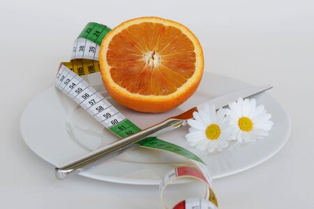 Nutrition daisies tape measure photo