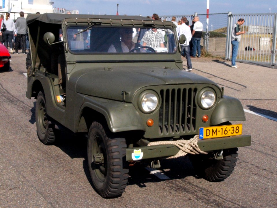 KAISER CJ 5 dutch licence registration DM-16-38-