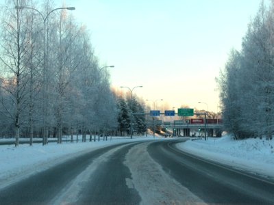Kainuuntie Oulu 20130112 01