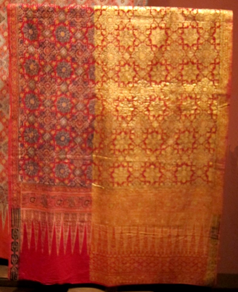 Kain prada (gilded cloth) from Indonesia, Honolulu Museum of Art