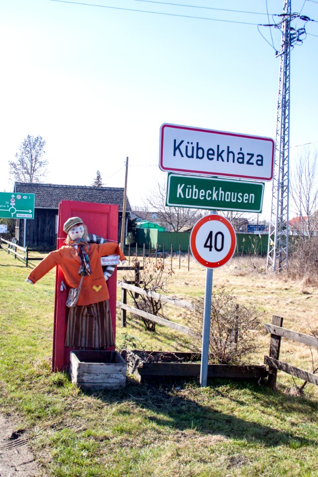 Kübekháza 2021-03-02 street sign 01