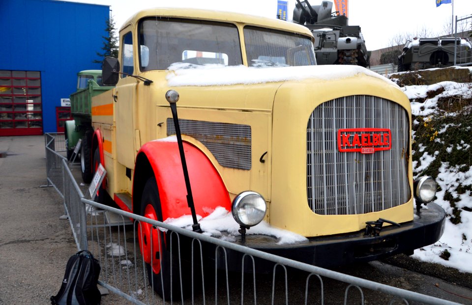 Kaelble K 632 ZB Prime Mover built 1963. Spielvogel