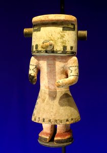 Kachina doll, Hopi - Etnografiska museet - Stockholm, Sweden - DSC01198