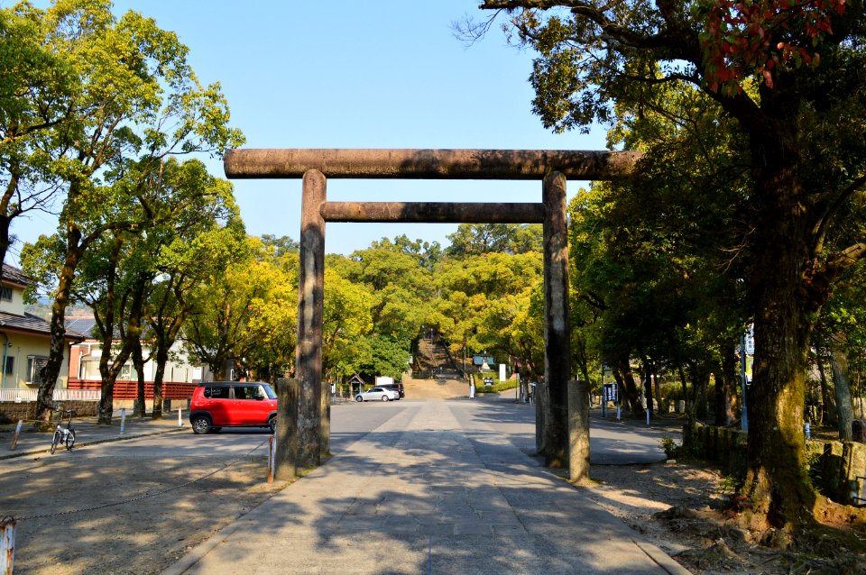 Kagoshima-jingu, torii