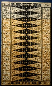 Kain sarong prada from Indonesia, Peranakan, Honolulu Museum of Art 10480.1