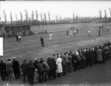 Kaatsen Nederland - Belgie in Sneek, Bestanddeelnr 904-0188