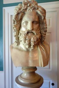 Jupiter of Otricoli, copy, Boston, 1846, view 2 - Longfellow National Historic Site - DSC04697