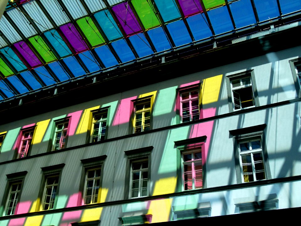 House window mosaic