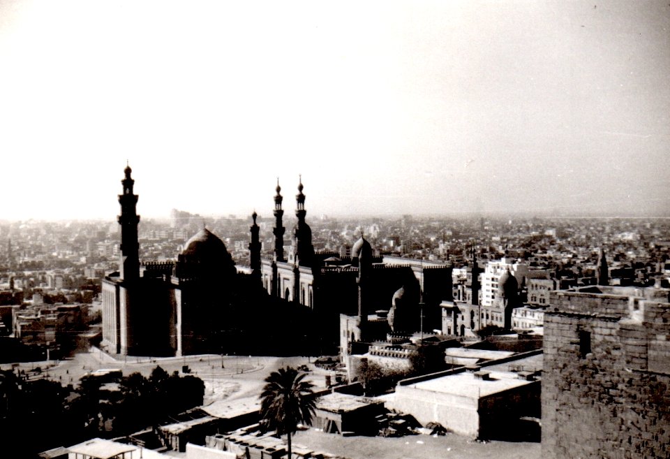 Kairo September 1955 die Moschee auf der Zitadelle