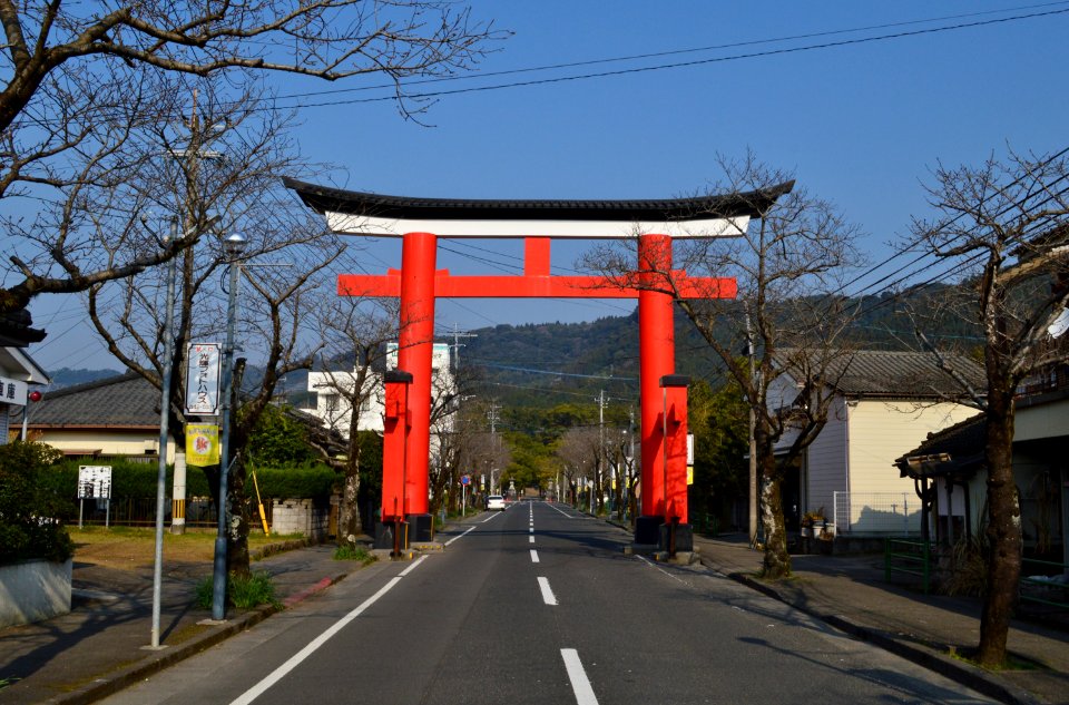 Kagoshima-jingu, otorii