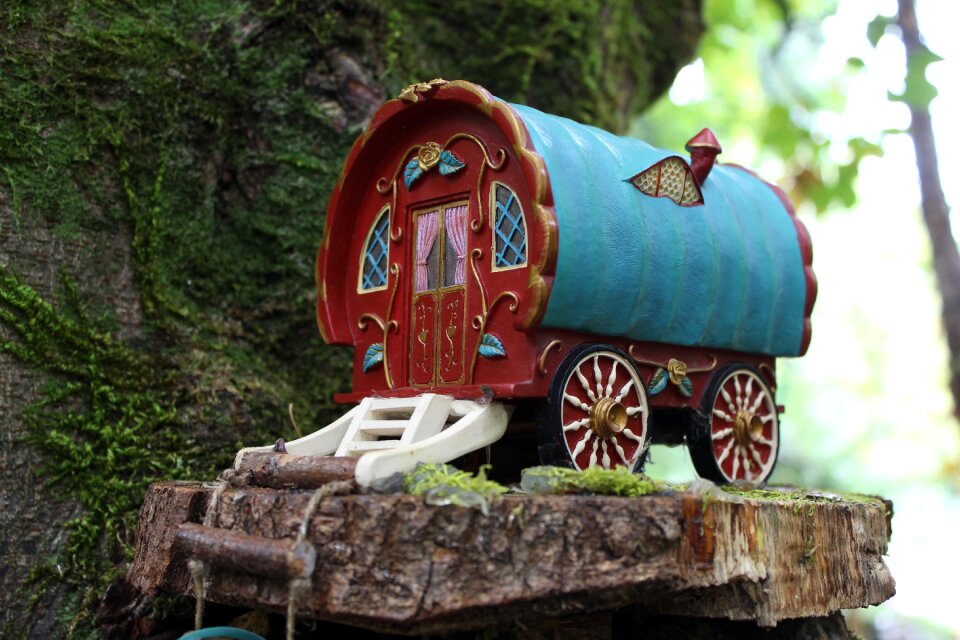 Tiny fairy caravan