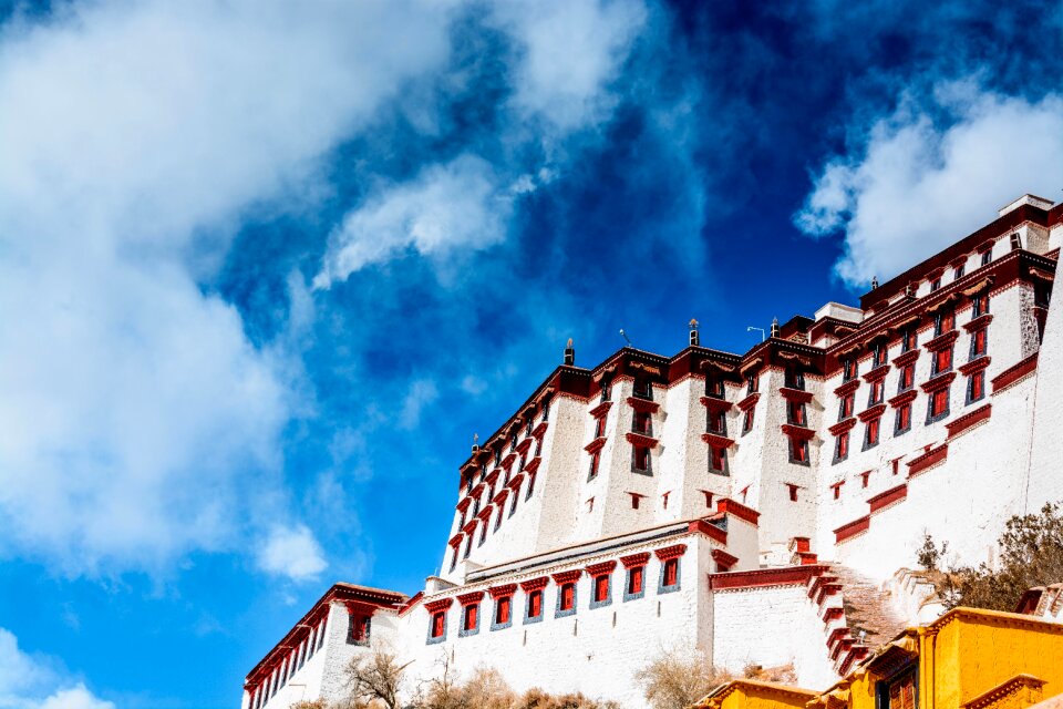 The potala palace sky building