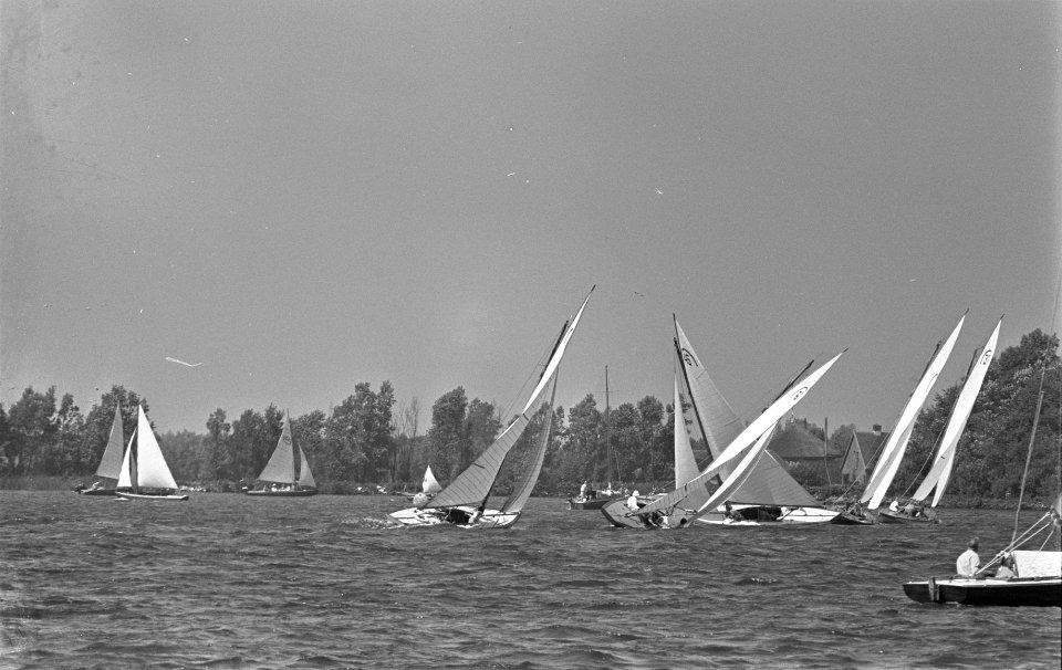 Kaagweek 1959, Regenbogen in actie, Bestanddeelnr 910-5368