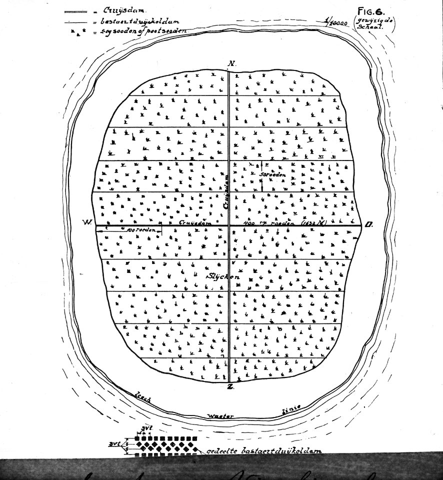 Kaart systeem vierlingh, Bestanddeelnr 195-0068