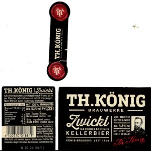 König-Brauerei GmbH - Zwickl Naturbelassenes Kellerbier