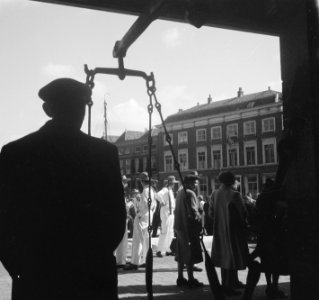 Kaasmarkt Alkmaar serie. Weegschaal, Bestanddeelnr 905-0751