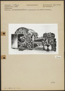 Kaardmachine, Bestanddeelnr 256-4626