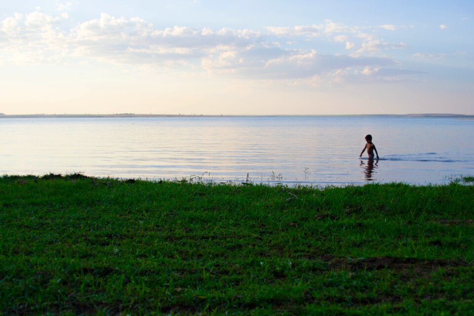 Boy child nature
