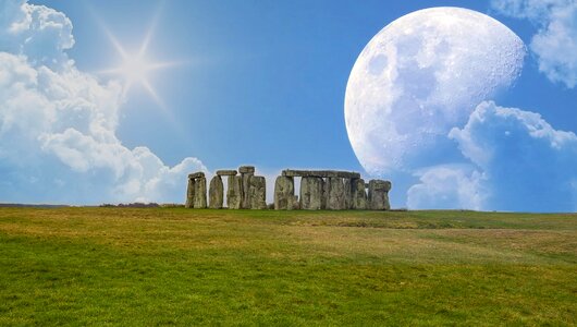 Stones united kingdom stone circle