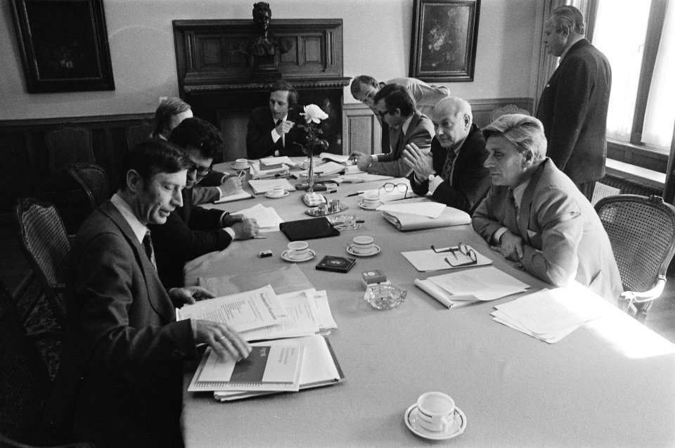 Kabinetsformatie Van Agt en Van Thijn , informateurs Den Uyl en Veringa, Den Uy, Bestanddeelnr 929-3516