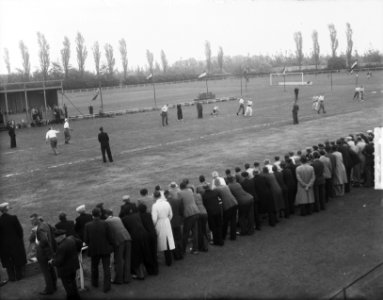 Kaatsen Nederland - Belgie in Sneek, Bestanddeelnr 904-0190