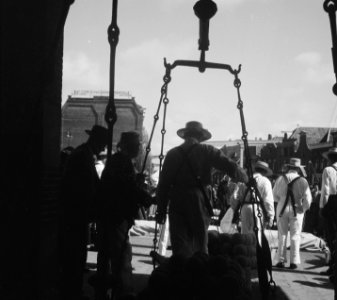 Kaasmarkt Alkmaar serie. Weegschaal, Bestanddeelnr 905-0752