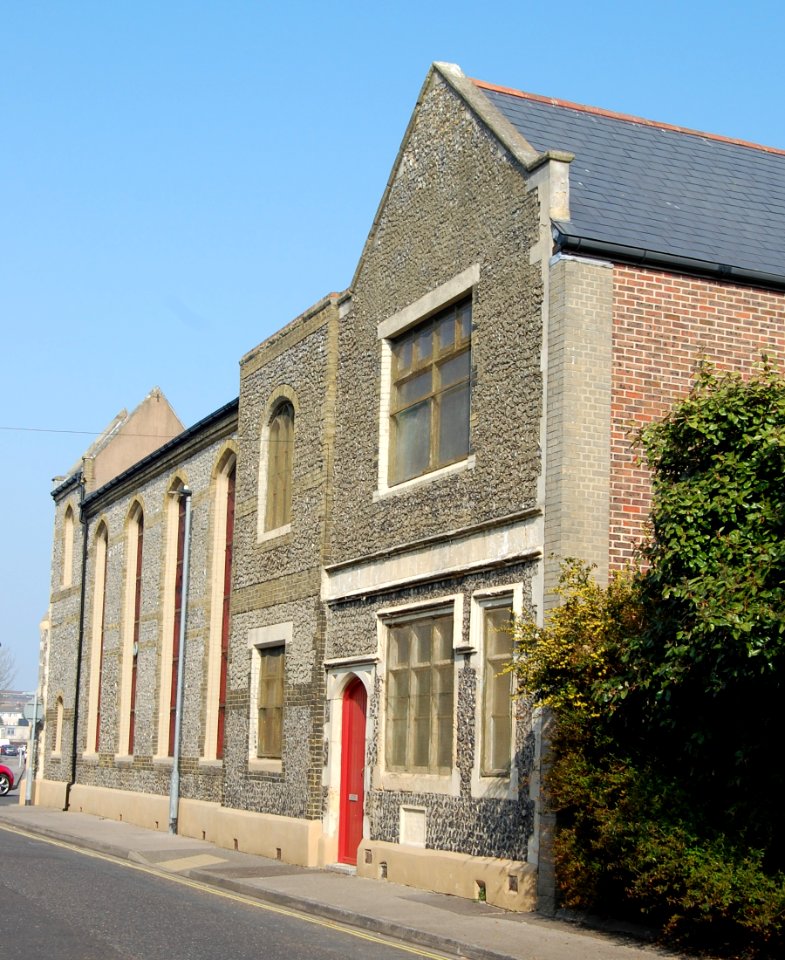 Jubilee Pentecostal Church, Somers Road, Southsea (March 2019) (Side and Rear Elevations) (2)