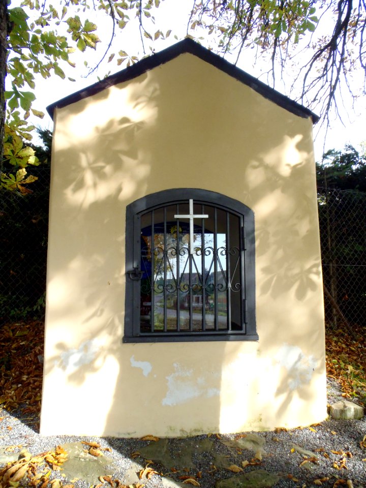Kašperské Hory, kaplička v Cikánce (2016)