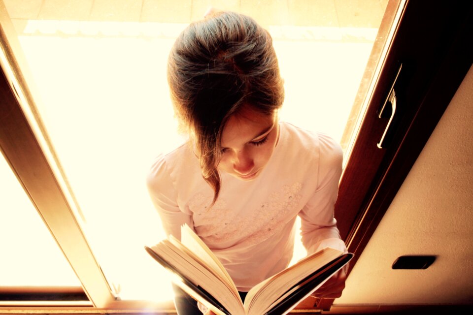Reading studio window