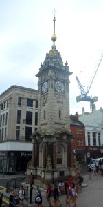 Jubilee Clock Tower, Queens Road, Brighton (NHLE Code 1380624) (July 2014)