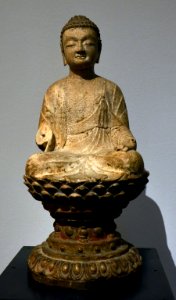 Köln Museum für Ostasiatische Kunst 03012015 Bouddha assis Chine 1 photo