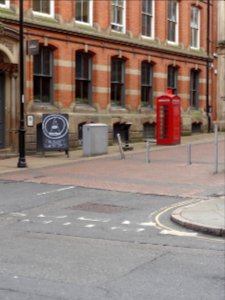K6 Telephone Kiosk Outside Teespoint House