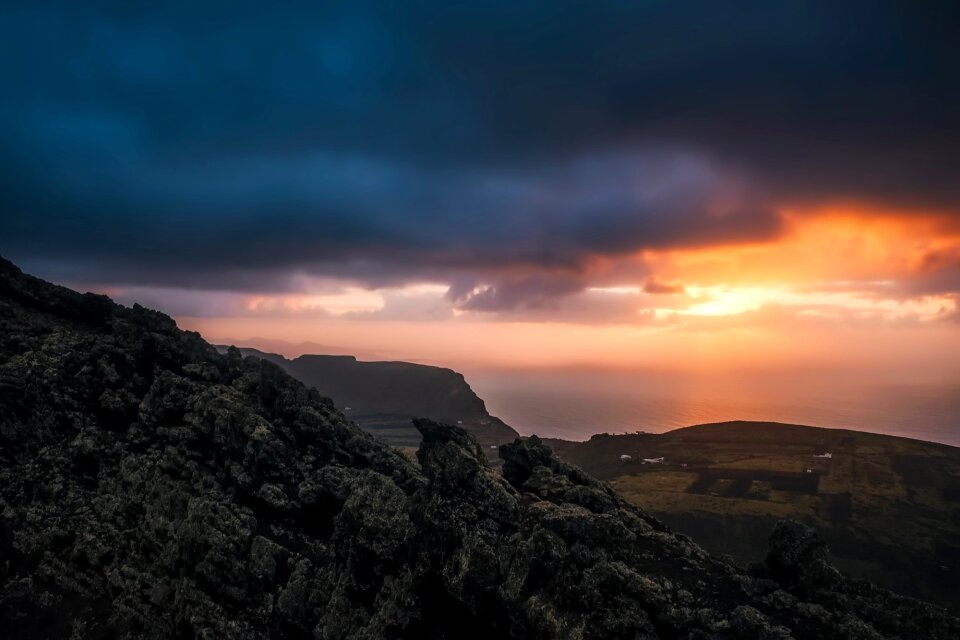 Panorama sky clouds