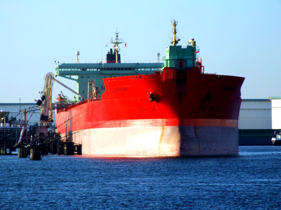Juanita IMO 8520331 at the '7e Petroleumhaven', Port of Rotterdam, Holland 01-Jan-2005
