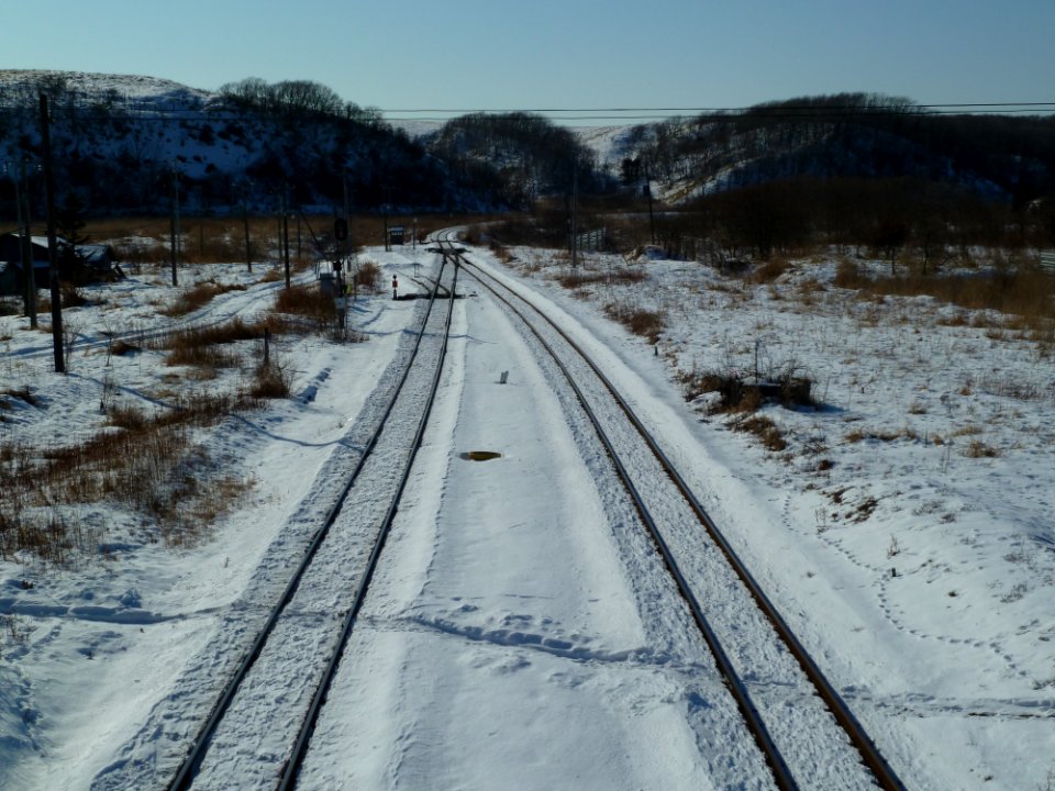 JRH-Shakubetsu Station yard-1