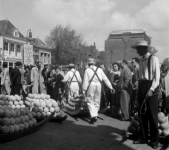 Kaasmarkt Alkmaar serie. Kaasdragers, Bestanddeelnr 905-0763