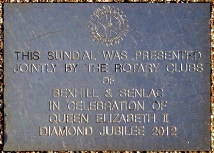 Jubilee Sundial, Bexhill-on-Sea (2) photo