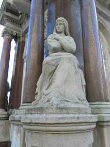 Jubilee Clock Tower, North Street, Brighton (Detail of Carving) (November 2011)
