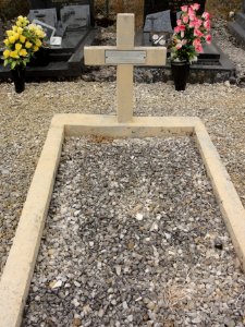 Jubécourt (Clermont-en-Argonne, Meuse) tombe de guerre A