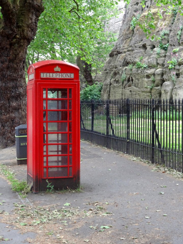 K6 Telephone Kiosk Opposite Newcastle House