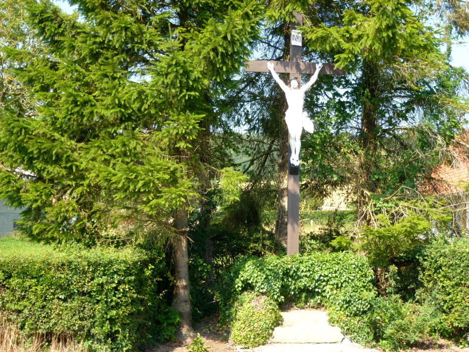 Journy (Pas-de-Calais) croix de chemin