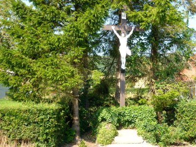 Journy (Pas-de-Calais) croix de chemin