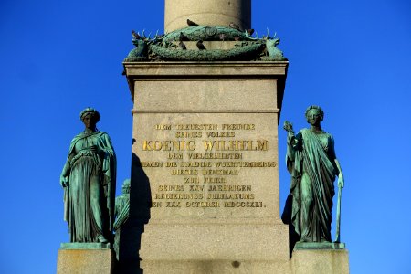 Jubiläumssäule Stuttgart, detail - Stuttgart, Germany - DSC02644