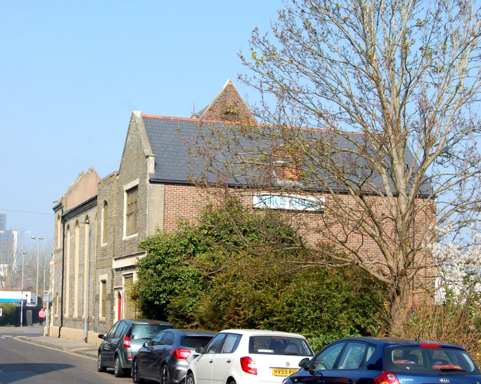 Jubilee Pentecostal Church, Somers Road, Southsea (March 2019) (Side and Rear Elevations) (1)