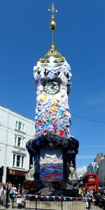 Jubilee Clock Tower, North Street, Brighton (NHLE Code 1298671) (May 2013) (2)