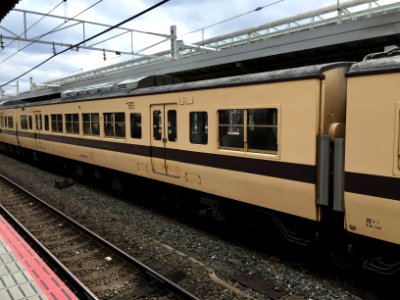 JR West Moha 116-313 at Kyoto