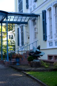 Jugenheim, Hauptstraße 48, Eingang