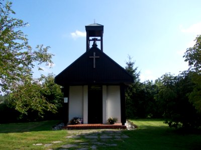 Josefskapelle (Rißtissen) Frontalansicht aus größerer Entfernung